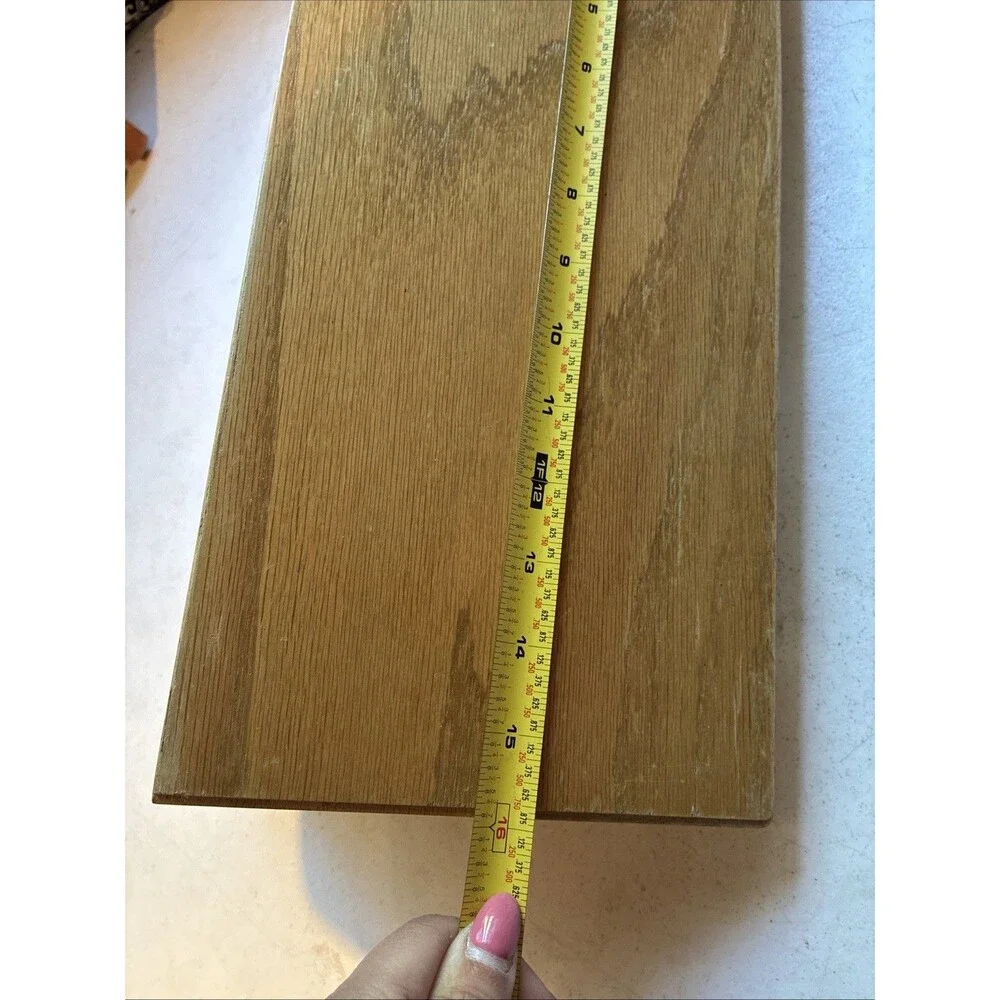 Vintage Wooden Shelf Thick And Weighted